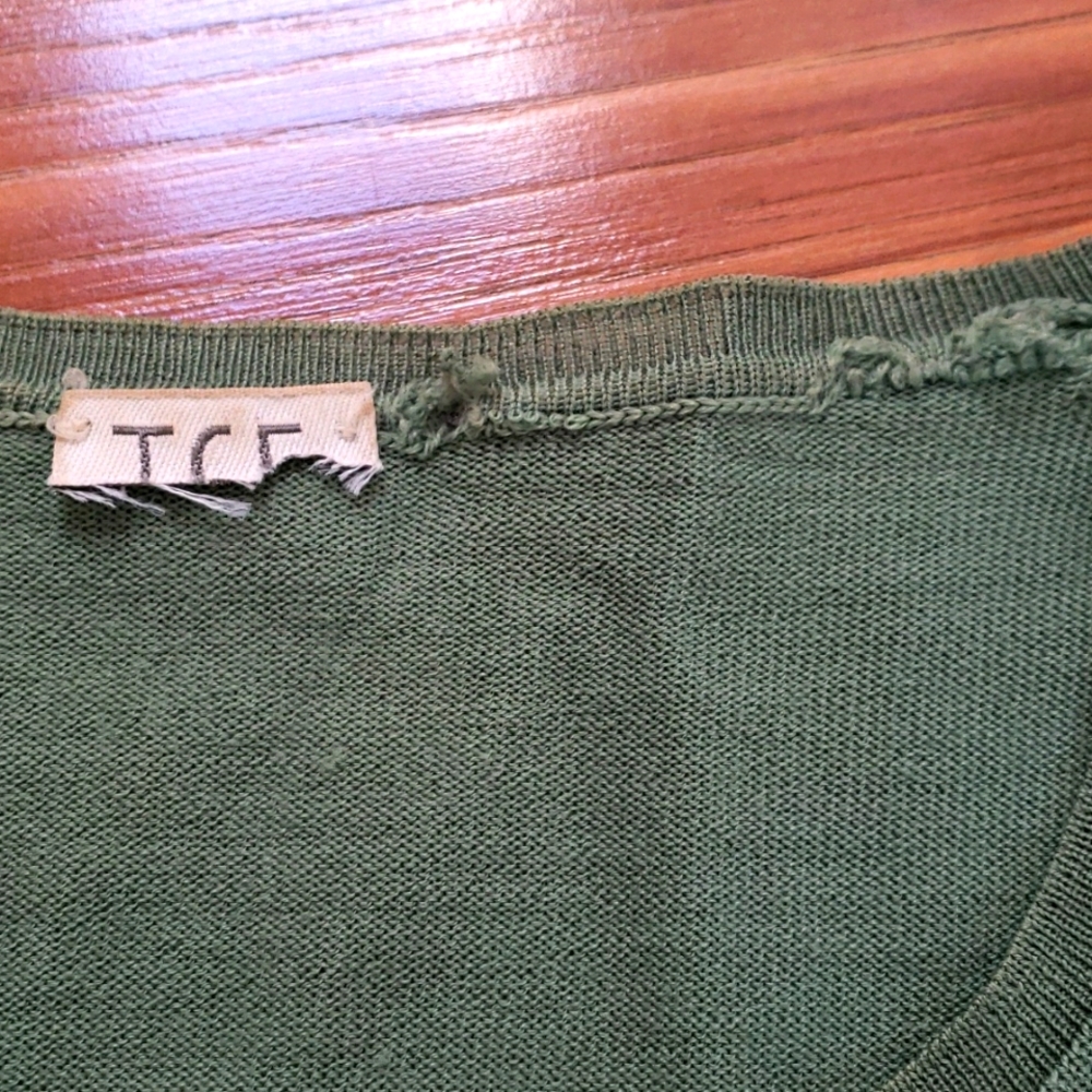 Tse Sweater With Front Button Closure - image 3